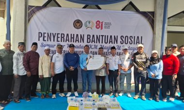 Wujudkan Kepedulian Sosial Kanwil Ditjenpas DK Jakarta Resmikan Sumur Bor di Masjid Al-Hidayah