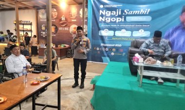 Kapolsek Meurah Mulia Apresiasi Ngaji Sambil Ngopi RATHALIA yang Bahas Gugat Cerai Sesuai Syariat Islam