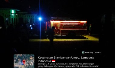 Kebakaran Melanda Sangkaran Bakti! Diduga Korsleting Listrik Penyebabnya — Damkar Cepat Bertindak, Api Gagal Meluas!   