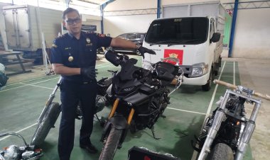 Bea Cukai Langsa dan Medan Gagalkan Penyelundupan 3 Moge, Negara Selamatkan Rp1,8 Miliar