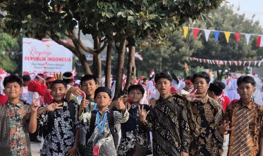 SMP Nurul Huda Gelar 7 Lomba Meriahkan HUT RI ke-81