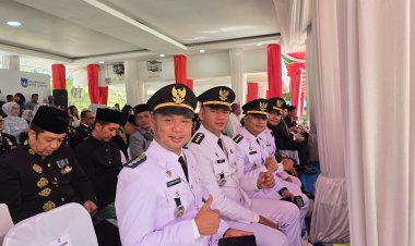 Semarak HUT ke-81 RI, Para Camat Se-Kota Langsa Hadiri Upacara di Lapangan Merdeka