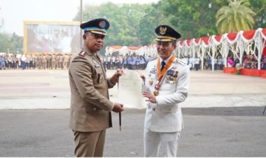Semarak HUT ke-81 RI, BPN Kota Palembang Serahkan Sertipikat Aset Pemkot