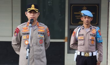 Kapolres Pidie Jaya Pimpin Apel Jajaran di Mako Polsek Trienggadeng, Tekankan Profesionalisme dan Pelayanan Humanis