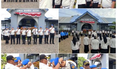 Ka. LPKA Banda Aceh Kukuhkan Tim Satops Patnal 2026, Perkuat Disiplin dan Pengawasan Internal