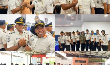 Kepala LPKA Banda Aceh Hadiri Pelantikan Pejabat dan Peresmian Kantin Kanwil Ditjenpas Aceh