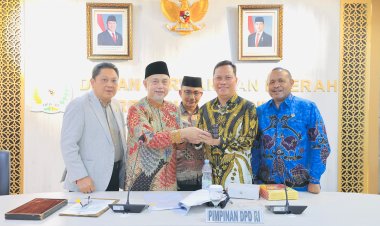 Haji Uma Kembali Dipercaya Jabat Pimpinan Alat Kelengkapan DPD RI Periode 2026–2027