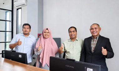 Warek I IAIN Langsa Pantau Langsung Wawancara Calon Mahasiswa Asing