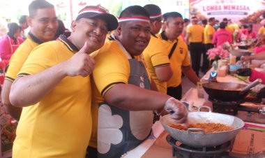 Semarak HUT ke-81 RI, Keluarga Besar Polres Aceh Barat Bangun Kekompakan Lewat Family Gathering