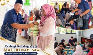 Gampong Kapa Semarakkan Maulid Nabi, Anak Yatim Disantuni dan Pejabat Pemerintahan Hadir