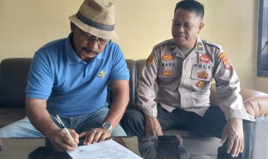 Warga Serahkan Senjata Api Rakitan, Wujud Nyata Kesadaran Hukum Masyarakat Bumi Agung