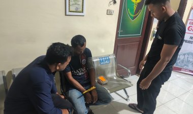 Polsek Tanah Luas Amankan Pria Diduga Gelapkan Sepeda Motor Milik Warga