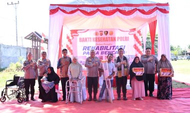 Polri Hadir di Tengah Masyarakat, Pusdokkes Polri Gelar Bakti Kesehatan di Pidie