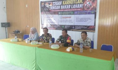 Blambangan Umpu Siaga Karhutla — Camat Tekankan: Cegah Sebelum Membesar, Siap Sebelum Api Datang!