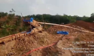 Penambangan Emas Tanpa Izin di Bukit Jambi Kembali Beroperasi dan Luasi 2 Hektar Lahan