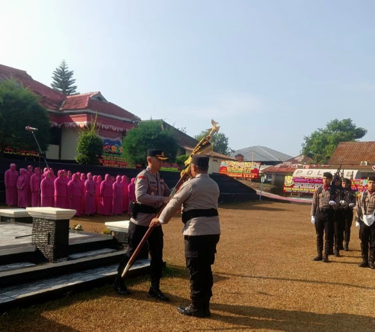 Pisah Sambut Kapolres Way Kanan: AKBP Ramadhona Resmi Gantikan AKBP Didik Kurnianto   