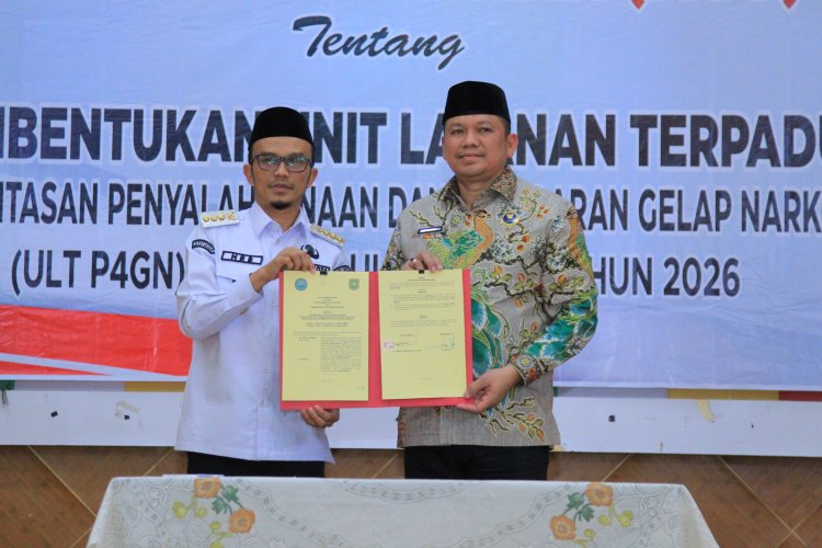 Prevalensi Penyalahguna Narkoba Capai 4,17 Juta Jiwa, BNNP Aceh Perkuat P4GN di Subulussalam
