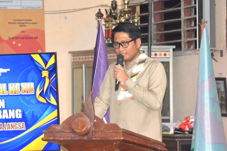Wakil Wali Kota Langsa Lepas Kontingen Pramuka Menuju Jambore Nasional XII Tahun 2026