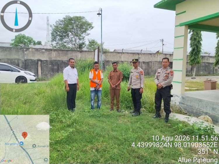 Bhayangkari Peduli, Polres Langsa Finalisasi Titik Bantuan Sumur Bor untuk Warga Alue Pinang Timue