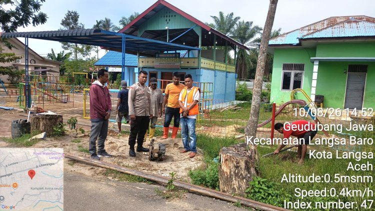 Bhayangkari Peduli Hadirkan Bantuan Sumur Bor, Kapolres Langsa Dorong Pemenuhan Kebutuhan Air Bersih Warga Gedubang Jawa
