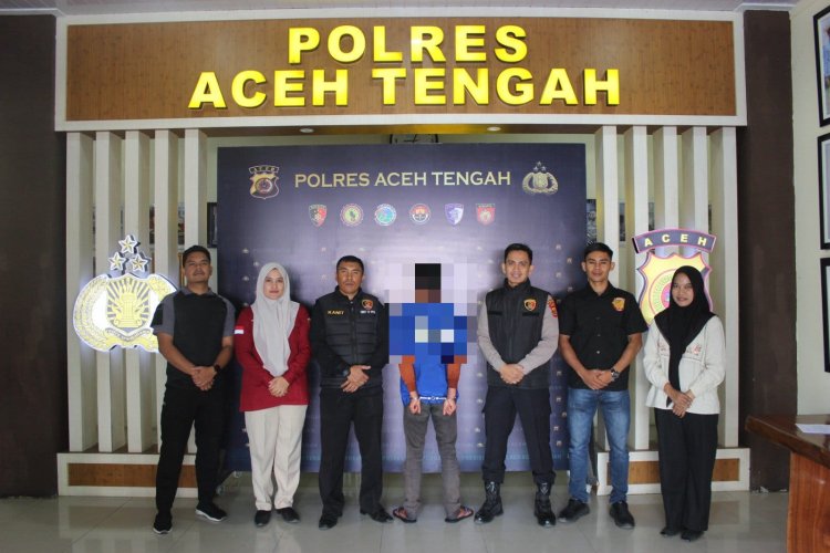 Sat Reskrim Polres Aceh Tengah Amankan Terduga Pelaku Pemerkosaan dan Pelecehan Seksual terhadap Anak
