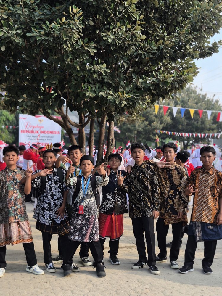 SMP Nurul Huda Gelar 7 Lomba Meriahkan HUT RI ke-81