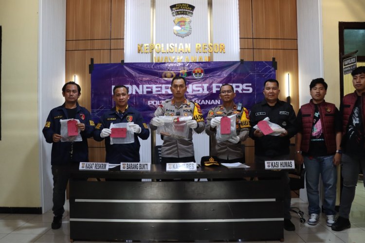 Kurang dari 12 Jam, Terduga Pembunuh Security PT AKG Sungsang Serahkan Diri ke Polres Way Kanan