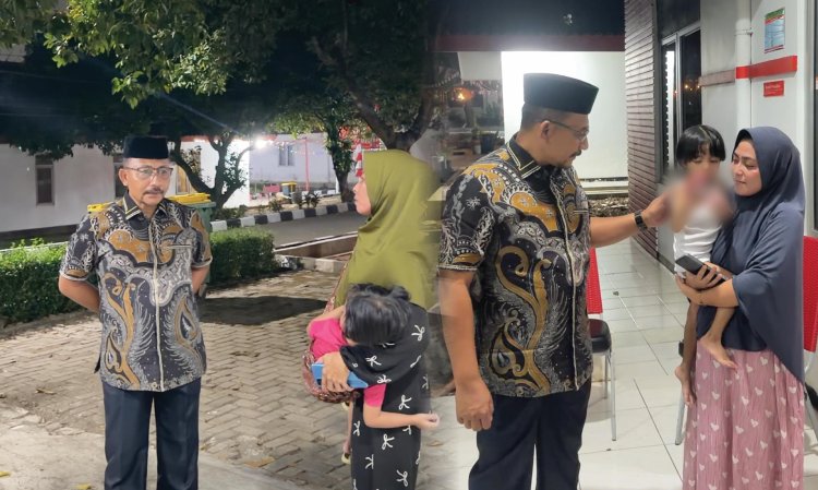 Haji Uma Jenguk dan Bantu Biaya Pendamping Dua Anak Bocor Jantung Asal Aceh di Jakarta