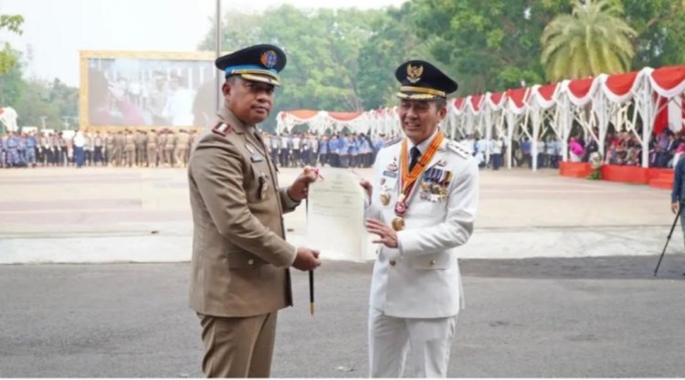 Semarak HUT ke-81 RI, BPN Kota Palembang Serahkan Sertipikat Aset Pemkot
