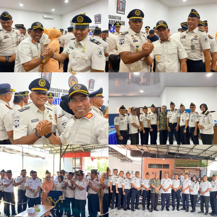 Kepala LPKA Banda Aceh Hadiri Pelantikan Pejabat dan Peresmian Kantin Kanwil Ditjenpas Aceh