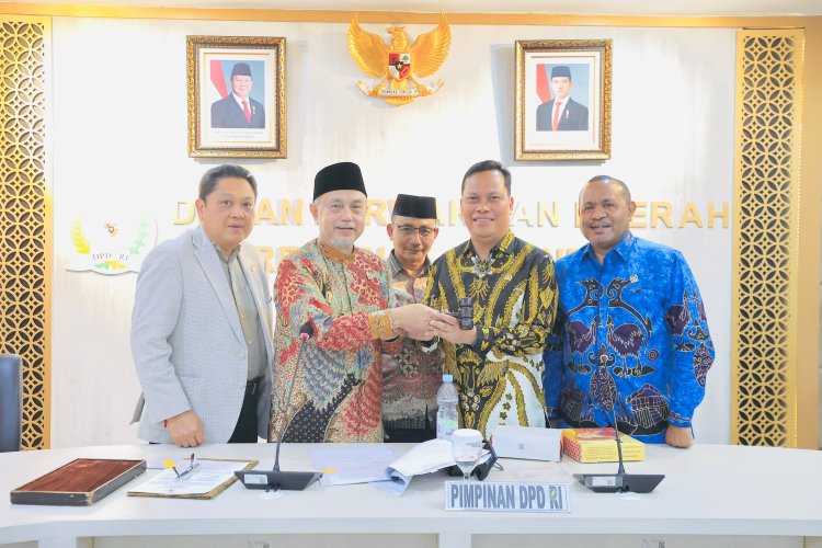 Haji Uma Kembali Dipercaya Jabat Pimpinan Alat Kelengkapan DPD RI Periode 2026–2027