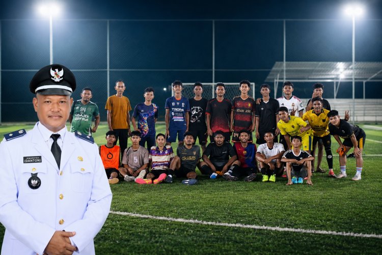 Tak Punya Lapangan, Pemuda Gampong Kapa Tetap Aktif Berolahraga, Geuchik Danton Minta Perhatian Pemerintah