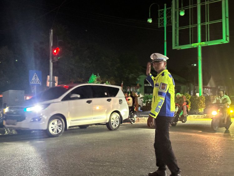 Sat Lantas Polres Aceh Tengah Intensifkan Patroli, Antisipasi Balap Liar dan Tertibkan 4 Kendaraan Berknalpot Bising