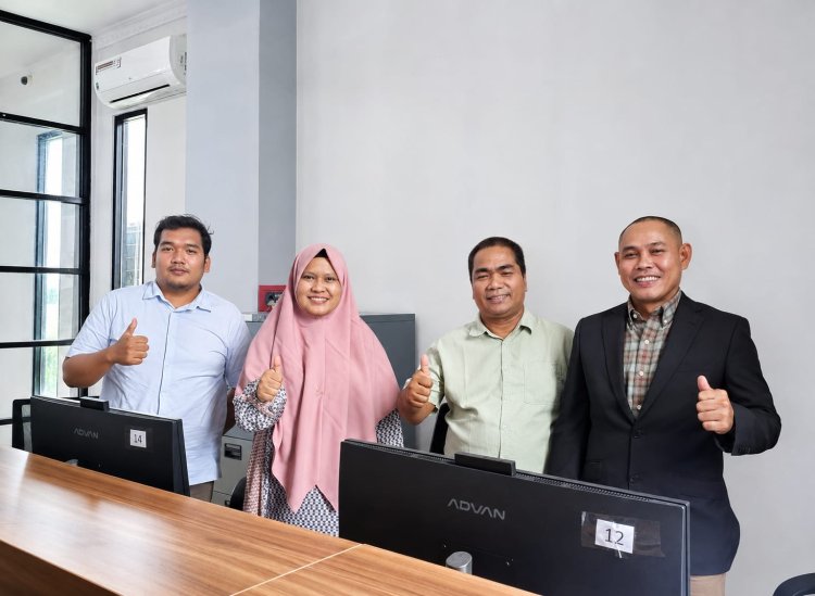 Warek I IAIN Langsa Pantau Langsung Wawancara Calon Mahasiswa Asing