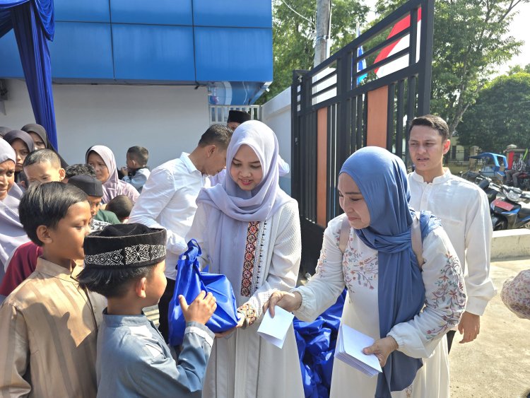 Tasyakuran Nasional HUT ke-28 PAN, DPD PAN Kota Langsa Santuni Ratusan Anak Yatim