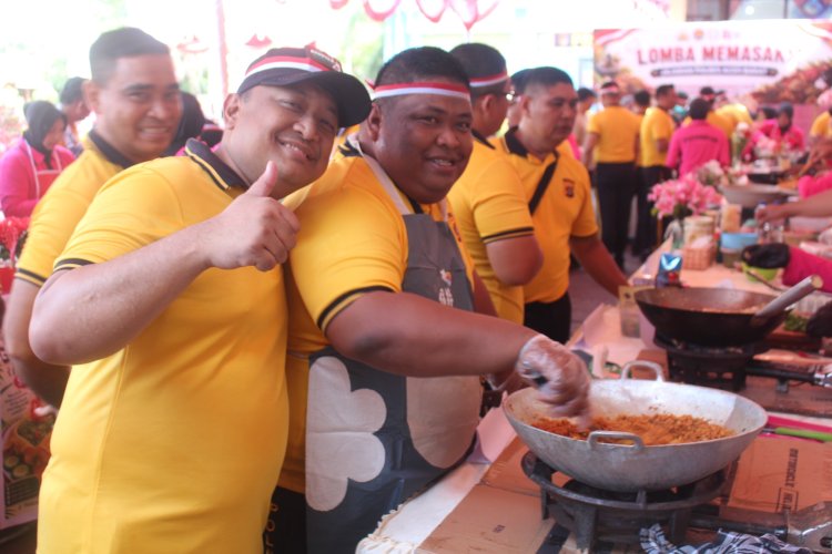 Semarak HUT ke-81 RI, Keluarga Besar Polres Aceh Barat Bangun Kekompakan Lewat Family Gathering