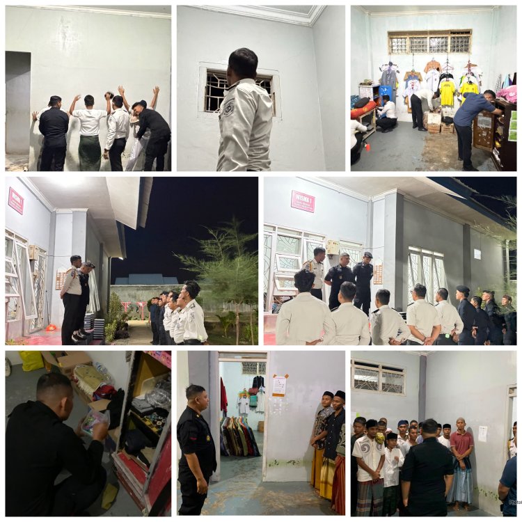 LPKA Banda Aceh Tingkatkan Intensitas Penggeledahan, Cegah Gangguan Kamtib