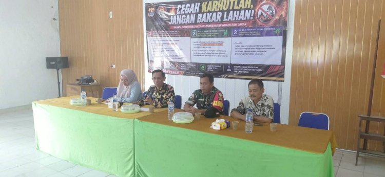 Blambangan Umpu Siaga Karhutla — Camat Tekankan: Cegah Sebelum Membesar, Siap Sebelum Api Datang!