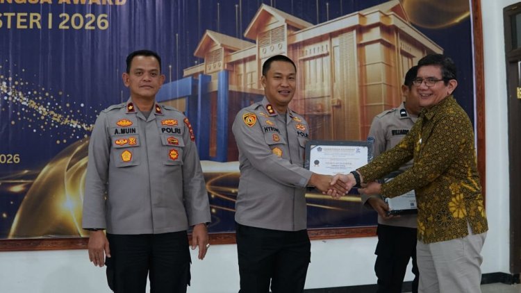 Kapolres Langsa Sabet Tiga Penghargaan KPPN Award 2026, Bukti Kinerja Transparan Dan Akuntabel