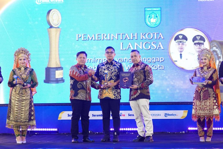 Pemko Langsa Raih Serambi Award 2026 Kategori Pemimpin yang Tanggap Kebutuhan Warga