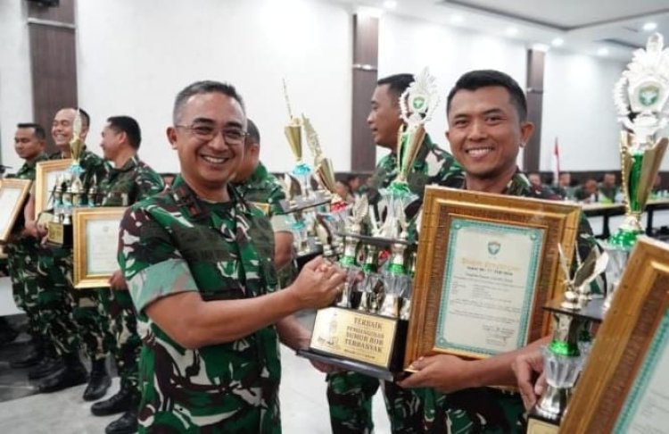 Dandim 0117/Aceh Tamiang Raih Penghargaan Pangdam Iskandar Muda