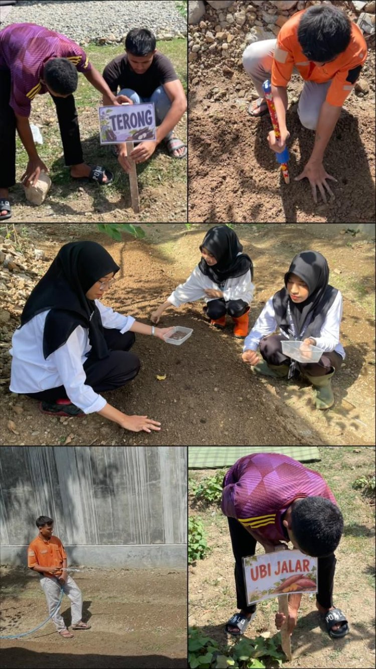 Tanam Kangkung, Tanam Kemandirian: LPKA Banda Aceh Bekali Anak Binaan Keterampilan Pertanian