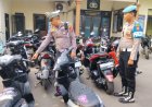 Satlantas Polres Cirebon Kota Tindak 21 Motor Berknalpot Tidak Standar