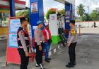 Polres Nagan Raya Perkuat Pengamanan dan Pengaturan di SPBU