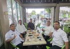 Bahas Ketahanan Pangan, Geuchik Kapa Danton Silaturahmi dengan Plt Kadis Pertanian Langsa