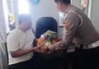 Kasat Lantas Polres Subang Bersama Jajaran Kunjungi Personel yang Sakit Pasca Kecelakaan Saat Bertugas