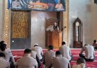 Satlantas Polres Cirebon Kota Peringati HUT Lalu Lintas Bhayangkara ke‑71 Dengan Menggelar Doa Bersama