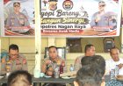 Kapolres Nagan Raya Ngopi Bareng Awak Media, Bangun Sinergi dan Perkuat Kemitraan