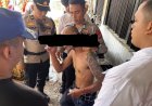 Pria Bawa Sajam di Pasar Lettu Bakrie Sukabumi, Bripka Febriana Anggota Satlantas Polres Sukabumi Kota Berhasil Amankan Tanpa Korban