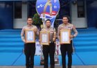 Rangkaian HUT Lalu Lintas ke-71, Satlantas Polres Majalengka Sabet Tiga Penghargaan Tingkat Polda Jabar